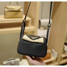 Hermes Mini Lindy 2Zmidnight Blue | Swift  Leather | Touch | Silver Hardware 2025 new 