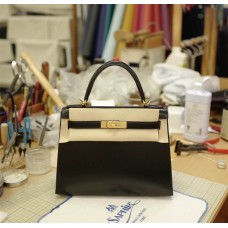 Hermes Kelly 28 | 89Black | Box  Leather | Gold Hardware 2025 new 