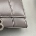 Balenciaga Hourglass XS Small 19 Smooth Calfskin Gray Silver Hardware 19x8x21cm