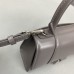 Balenciaga Hourglass XS Small 19 Smooth Calfskin Gray Silver Hardware 19x8x21cm