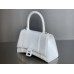 Balenciaga Hourglass Small 23 Calfskin White White Clasp 23x19x24cm