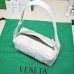 BV  BRICK CASSETTE Small 23.5 White All Leather Style: 9305 Size: 23.5x10x10cm Full Leather