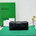 BOTTEGA VENETA BRICK CASSETTE Small 23.5 Black All Leather Style: 9305 Size: 23.5x10x10cm Full Leather