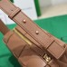 BV  BRICK CASSETTE Small 23.5 Brown All Leather Style: 9305 Size: 23.5x10x10cm Full Leather