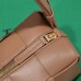BOTTEGA VENETA BRICK CASSETTE Small 23.5 Brown All Leather Style: 9305 Size: 23.5x10x10cm Full Leather