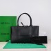 BV  SLIP Tote Large 36 Lambskin Black 36x24x12cm​2​ Full Leather