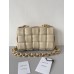 BV  Cassette Chain Padded Cassette Light Yellow Gold Buckle Medium 26 Size: 26x18x6cm Full Leather