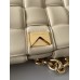 BV  Cassette Chain Padded Cassette Light Yellow Gold Buckle Medium 26 Size: 26x18x6cm Full Leather