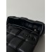 BV  Cassette Chain Padded Cassette Black Gold Buckle Medium 26 Size: 26x18x6cm Full Leather