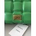 BOTTEGA VENETA Cassette Chain Padded Cassette Green Gold Buckle Medium 26 Size: 26x18x6cm Full Leather