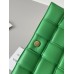 BV  Cassette Chain Padded Cassette Green Gold Buckle Medium 26 Size: 26x18x6cm Full Leather