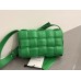 BV  Cassette 19 Medium Green 19x12x5cm Full Leather