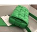 BV  Cassette 19 Medium Green 19x12x5cm Full Leather