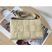 BOTTEGA VENETA Cassette 25 Medium New White 25x15x5cm Full Leather