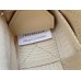 BV  Cassette 25 Medium New White 25x15x5cm Full Leather