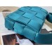 BV  Cassette 25 Medium New Blue 25x15x5cm Full Leather