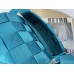 BV  Cassette 25 Medium New Blue 25x15x5cm Full Leather