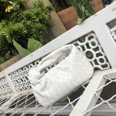 BOTTEGA VENETA Jodie 23 White 23x23.5x10 Full Leather