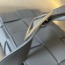 BV  Cassette 23 Medium Gray 23x15x5cm Full Leather