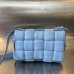 BV  Cassette 23 Medium Blue 23x15x5cm Full Leather