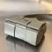 BV  Cassette Mini 12 Gray 12x8x4cm Full Leather