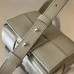 BV  Cassette Mini 12 Gray 12x8x4cm Full Leather