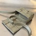 BV  Cassette Mini 12 Gray 12x8x4cm Full Leather