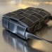 BV  Cassette 23 Medium Black Contrast Stitching 23x15x5cm Full Leather