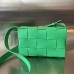 BV  Cassette 23 Medium Green 23x15x5cm Full Leather