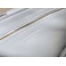 BV  Cassette 23 Medium White with Metal 23x15x5cm Full Leather