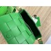 BOTTEGA VENETA Cassette 23 Medium Green with Metal 23x15x5cm Full Leather