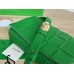 BV  Cassette 23 Medium Green with Metal 23x15x5cm Full Leather