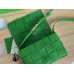 BV  Cassette 23 Medium Green with Metal 23x15x5cm Full Leather