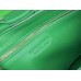 BV  Cassette 23 Medium Green with Metal 23x15x5cm Full Leather