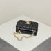 Celine Triomphe Canvas Chain Underarm Bag Gold Hardware Model: 197992 Size: 20.5x10.5x4cm