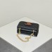 Celine Triomphe Canvas Chain Underarm Bag Gold Hardware Model: 197943 Size: 20.5x10.5x4cm