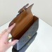 Celine Triomphe Canvas Chain Underarm Bag Gold Hardware Model: 197943 Size: 20.5x10.5x4cm