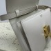 Celine Teen Box Polished Calfskin White Gold Hardware 18x15x6cm