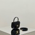 Celine Small Besace Triomphe Black Gold Hardware Model: 10L063 Size: 15.5x11.5x5cm