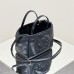 Celine Cabas Tote Black Full Leather Model: 111013 Size: 22x17x15cm