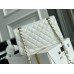Chanel Classic Flap bag Small 23 White with gold hardware, Caviar leather, Hass Factory leather, seamless.