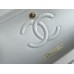 Chanel Classic Flap bag Small 23 White with champagne gold hardware, Caviar leather, Hass Factory leather, seamless.