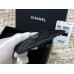 Chanel Classic Card Holder Black with Silver Hardware Lamb Leather Hass Factory leather Red Interior 11x7x1cm