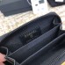 Chanel Leboy Key Pouch Black with Gold Hardware Lamb Leather Hass Factory leather Small Card Holder Coin Purse 11cm