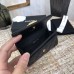 Chanel Leboy Key Pouch Black with Gold Hardware Caviar Leather Hass Factory leather Small Card Holder Coin Purse 11cm