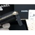 Chanel Classic Card Holder Black with Gold Hardware Lamb Leather Hass Factory leather 11cm