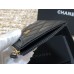 Chanel Classic Card Holder Black with Gold Hardware Lamb Leather Hass Factory leather 11x8cm