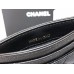Chanel Leboy Card Holder Black with Gold Hardware Caviar Leather Hass Factory leather 11x8cm