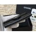 Chanel Classic Flap Wallet Black with Silver Hardware Caviar Leather Hass Factory leather 11x9cm
