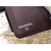 Chanel Long Wallet Folded Black with Silver Hardware Caviar Leather Hass Factory leather 19cm
